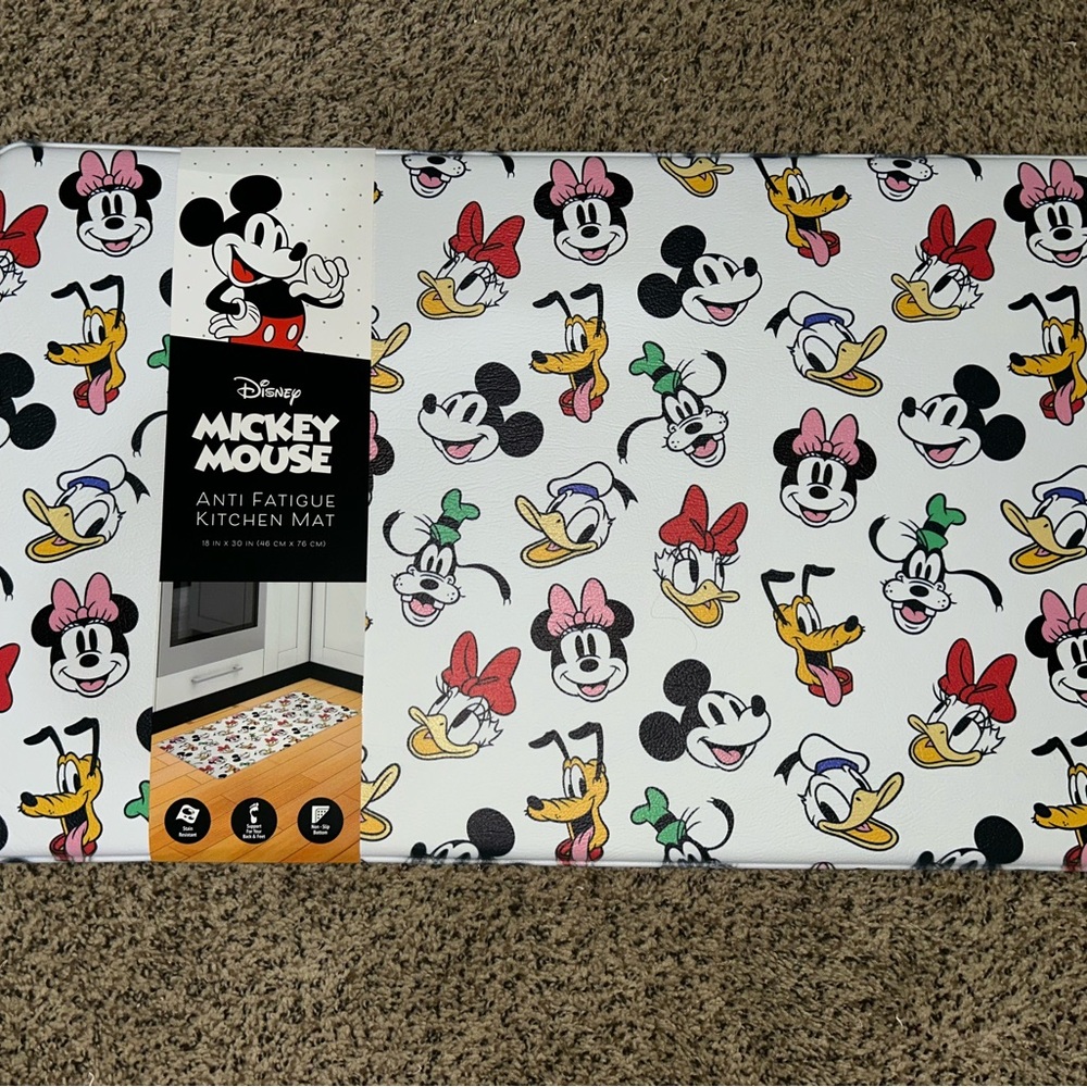 Disney Mickey Mouse Anti-Fatigue Kitchen Mat